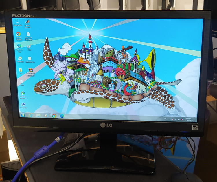 مانیتور 19 اینچ LED ال جی LG E1941 استوک گرید A